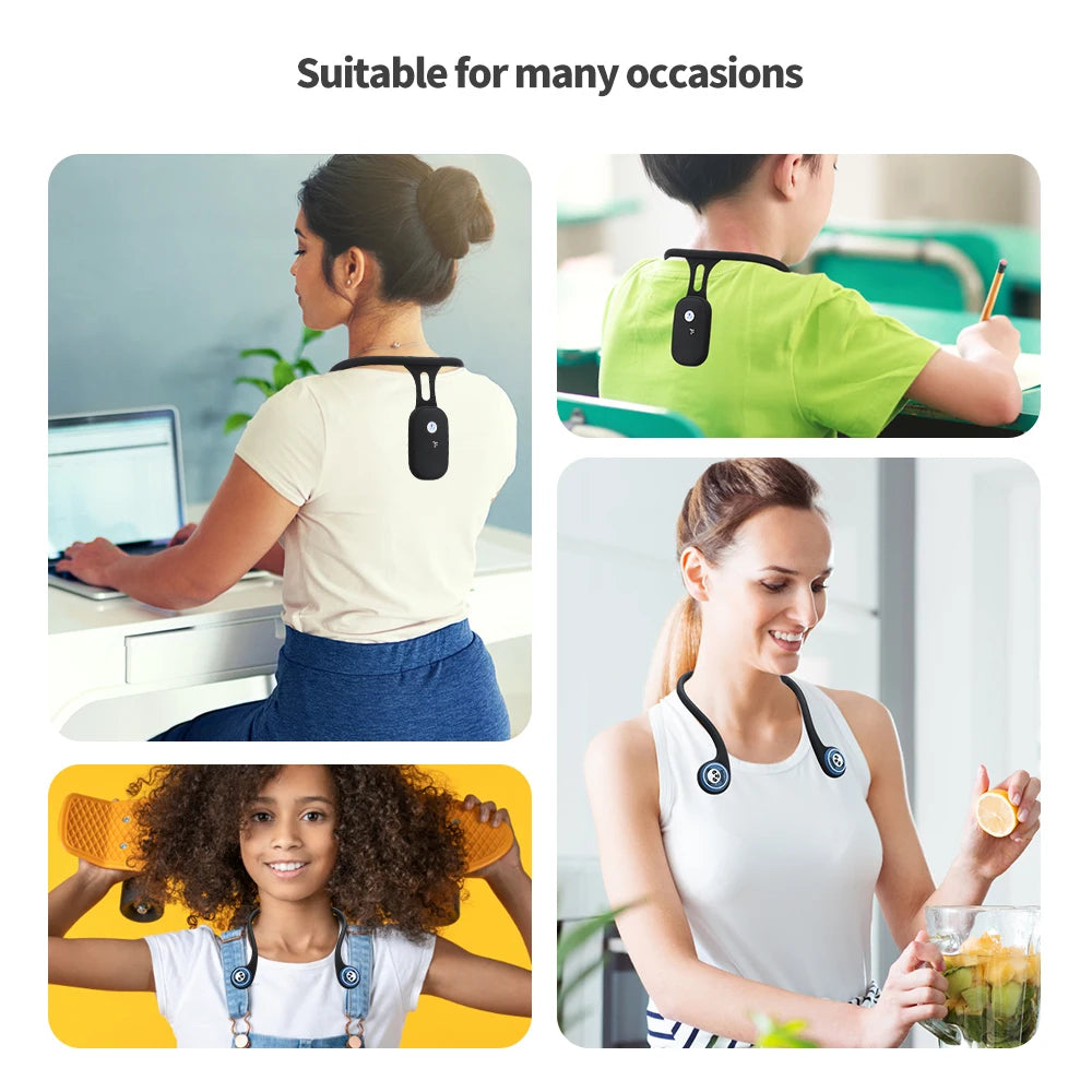 Smart Posture Corrector Device Posture Training Realtime Scientifi